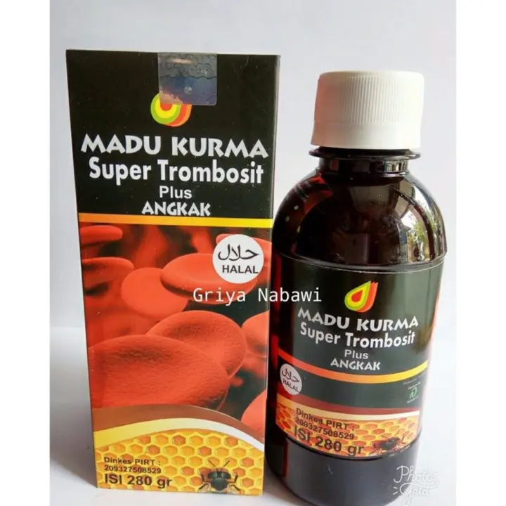 Madu Kurma Super Trombosit Solusi Dbd Penambah Darah Lazada Indonesia