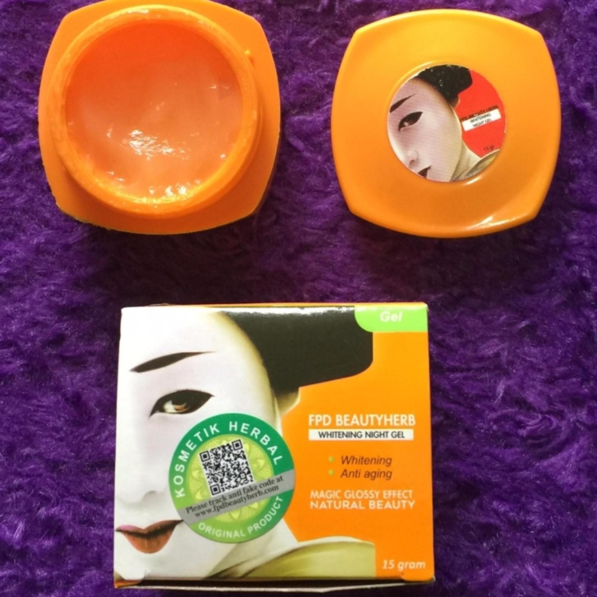 Magic Glossy Extra Whitening Night Cream - Fpd BeautyHerbal Night 15 gram