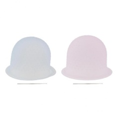 MagiDeal Reusable Salon Highlighting Pewarna Rambut Mewarnai Frosting Cap Hat + Logam Kait-Internasional
