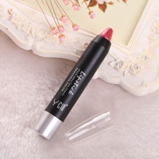 Memperbesar Kecantikan Anda Fashion Wanita 6 Warna Waterproof Soft Crayon Lipstik Lip Gloss Makeup-Intl