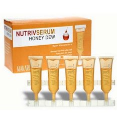 Makarizo Honey Dew Nutriv Serum - Memperbaiki Rambut Rusak - 5pc