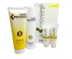 Makarizo Krim Rebonding - Cream Pelurus Rambut Ikal
