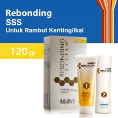 Makarizo Rebonding System SSS Pelurus Rambut Ikal 120 gr