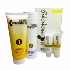 Makarizo Rebonding System Pelurus Rambut - Untuk Rambut Keriting Ikal