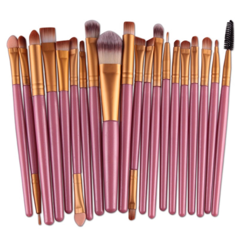 Make up Brush set 20 pc / Kuas Make Up isi 20 High-Quality Soft Makeup Brush Make up Brush set 20 pc / Kuas Make Up isi 20 High-Quality Soft Makeup Brush
