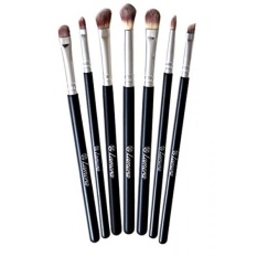 Makeup Eye Brush Set - Eyeshadow Eyeliner Blending Crease Kit - Best Choice 7 Essential Makeup Brushes - Pencil, Shader, Tapered, Definer - Last Longer, Apply Better Makeup & Make You Look Flawless! - intl
