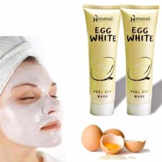 Hanasui Mask Egg White Peel Off - Masker Putih Telur - 85gr