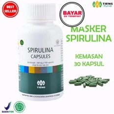 Masker Spirulina Herbal Alami Tiens - Promo Paket 30 Kapsul