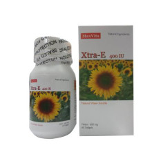 Maxvita Xtra-E 400 IU 30's - Vitamin Kulit, Anti Aging, Meningkatkan Kesuburan