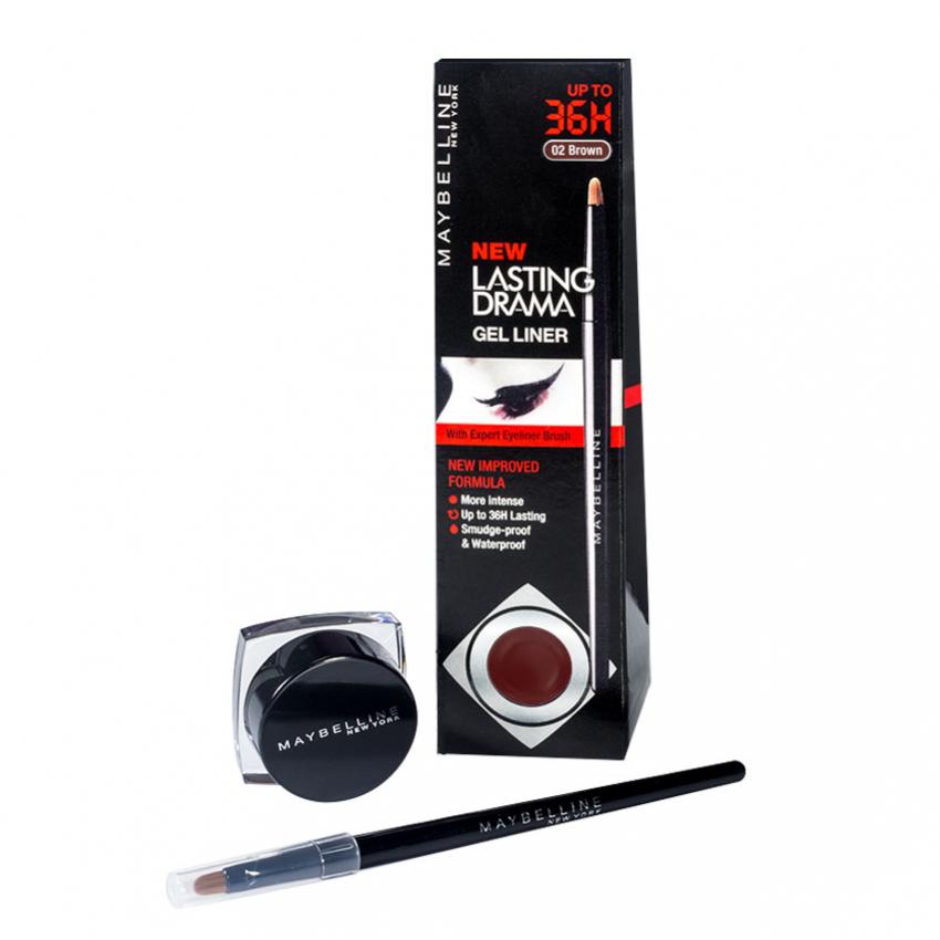 Maybelline Eye Studio Gel Eyeliner Lasting Drama Brown 02