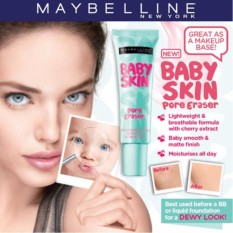 Maybelline Baby Skin Pore Eraser Smoother Foundation / Primer Gratis Makarizo Shampo