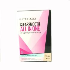 Maybelline Clear Smooth All in One Two Way Cake - REFILL - Light 01