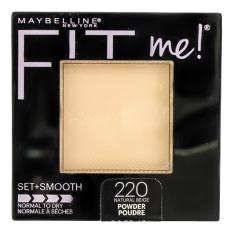 MAYBELLINE FIT ME SET+SMOOTH POWDER NATURAL BEIGE