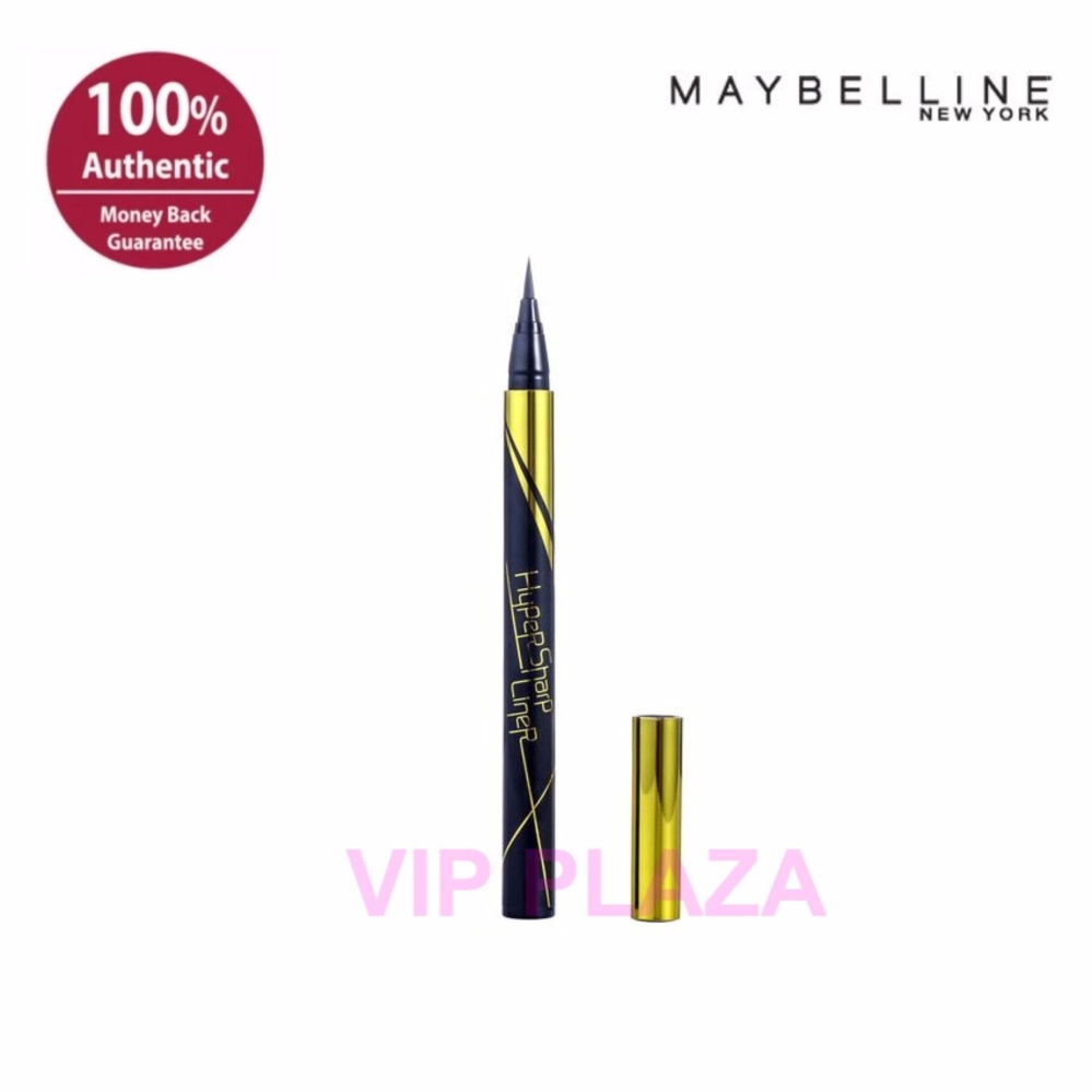 Maybelline Hypersharp Eye Liner intense black 100% Ori