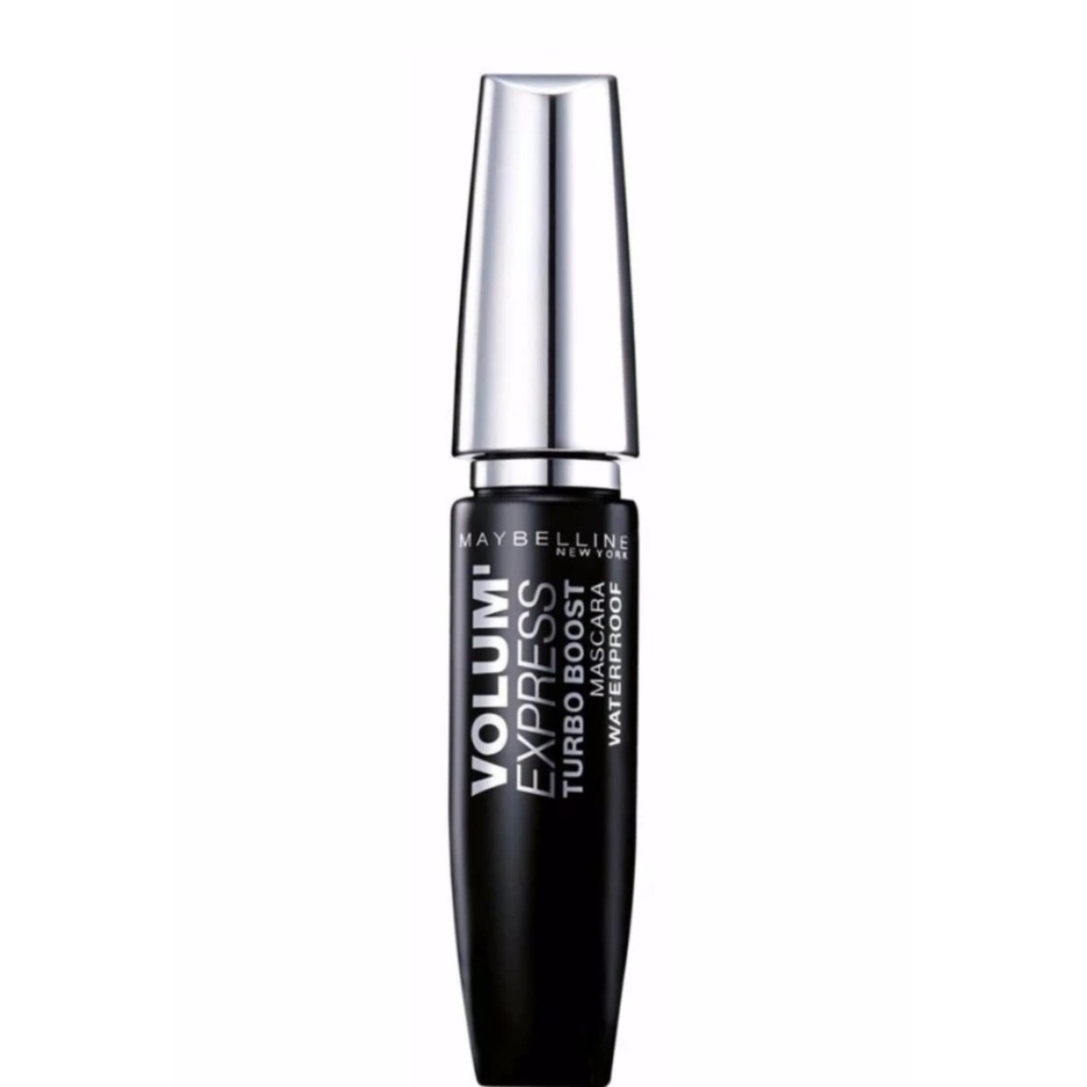 Maybellinne Volum' Express Turbo Boost Waterproof Mascara - Hitam Maybellinne Volum' Express Turbo Boost Waterproof Mascara - Hitam