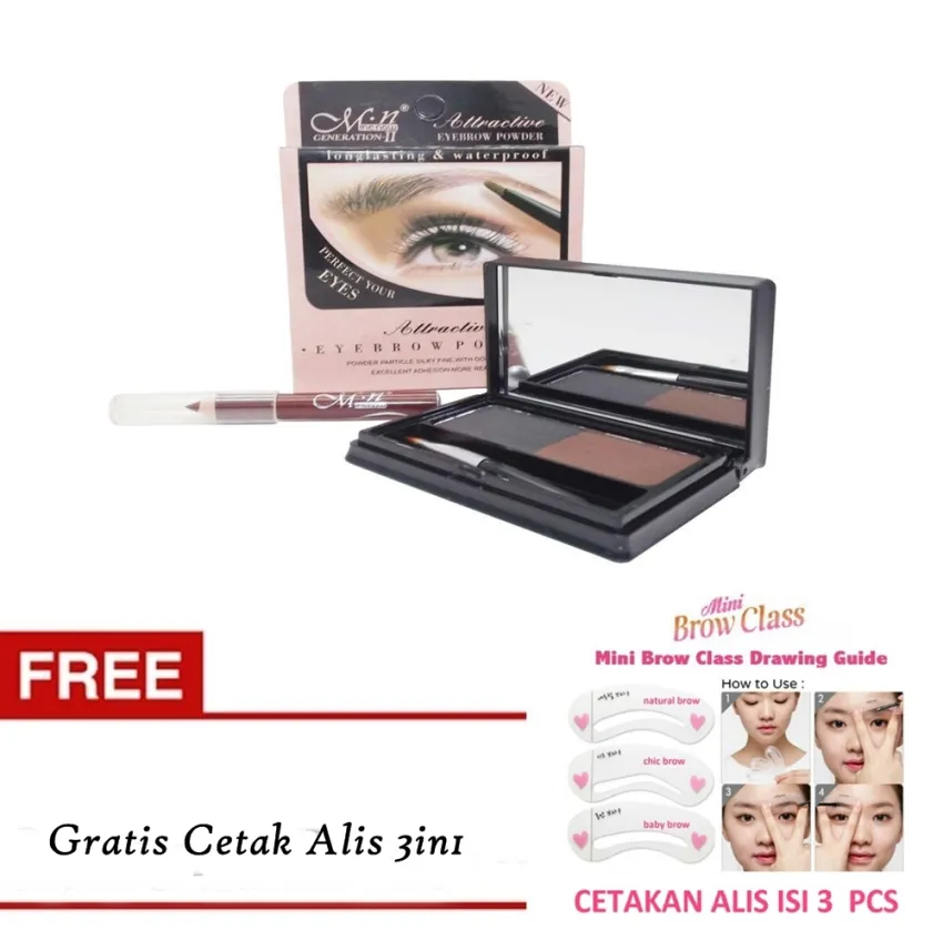 CDS Mini Brow Class Cetakan Alis Isi 3 Pcs - 5 Pcs. Source · Gambar