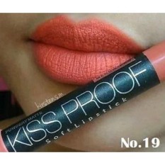 Me Now Kiss Proof Longlasting Soft Matte Creamy Lipstick (No. 19 Terpopuler) - 1 Pcs