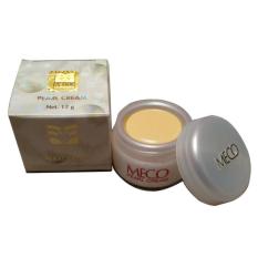 Meco Pearl Cream 12 Gr - Krim Perawatan Wajah Foundation, Alas Bedak, Menjaga Kelembaban Kulit