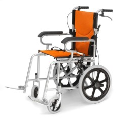 Medis Baja Ringan Transportasi Kursi Roda Fixed Full Arms Self Propelling-Intl