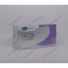 Mega Glow Collagen - 30 Sachets (Suplemen Makanan Berkolagen Agar Kulit Tampak Awet Muda)