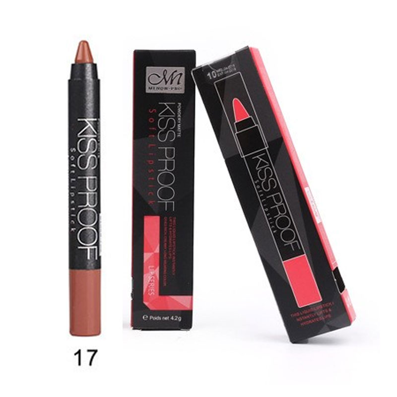Menow Kiss Proof Matte Lipstick No.17