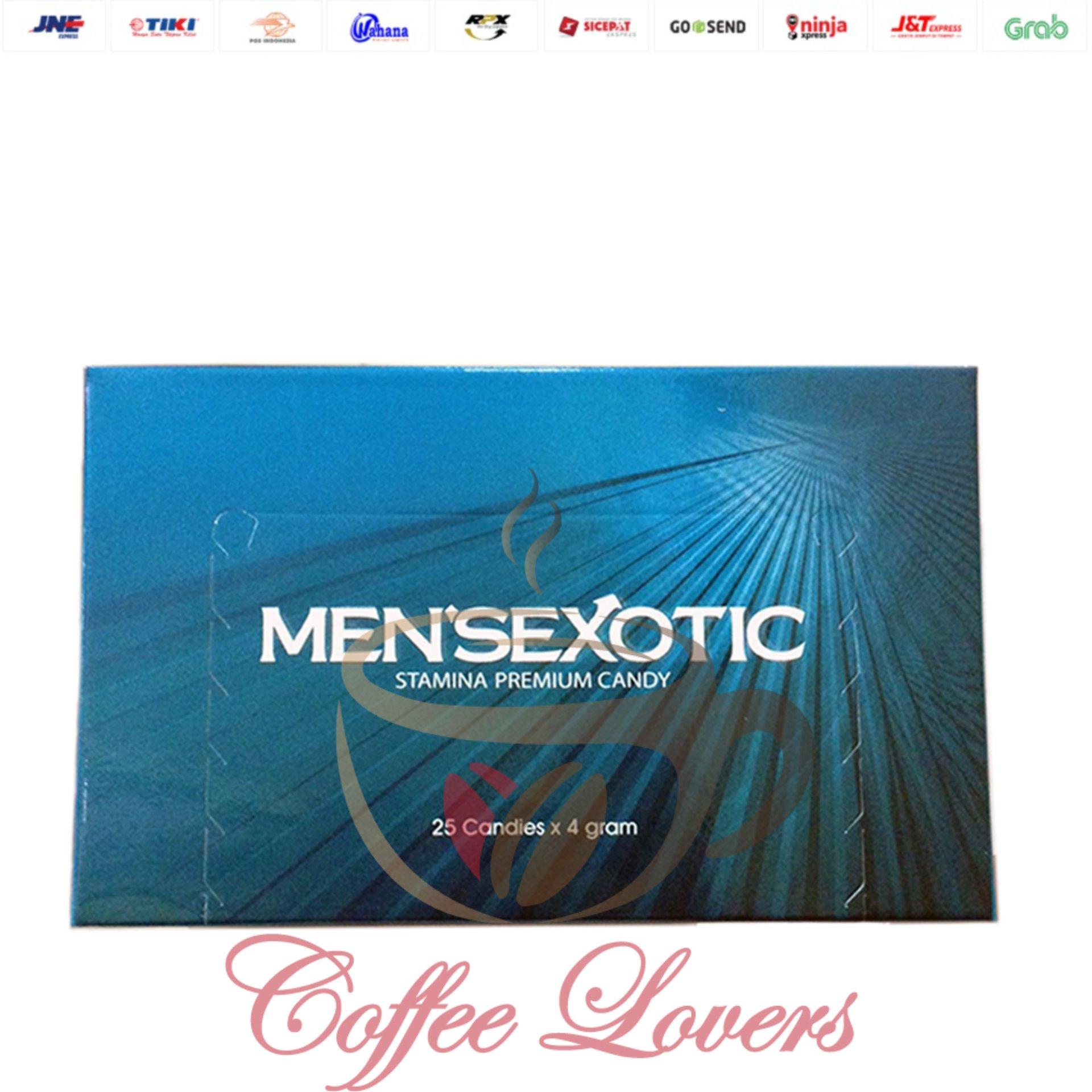 Mensexotic Stamina Premium Candy 25 Candies x 4 Gram Depkes 209317402430-17