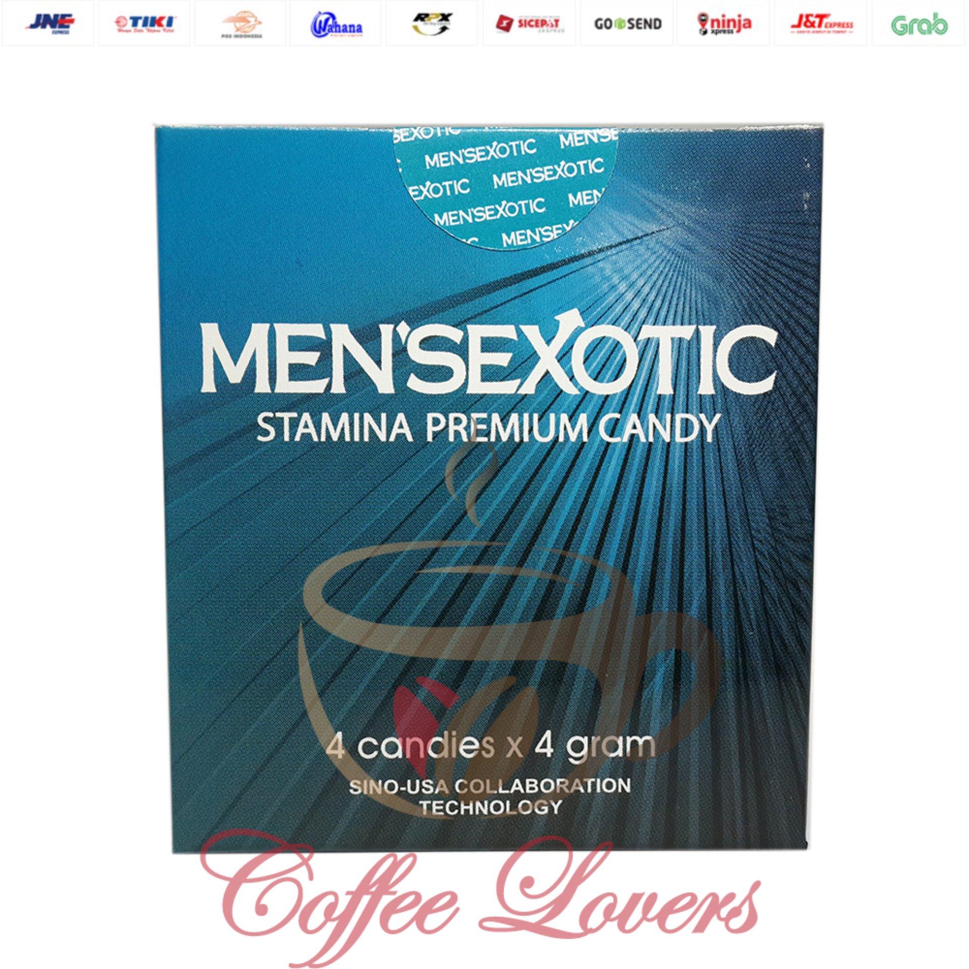 Mensexotic Stamina Premium Candy 4 Candies x 4 Gram Depkes 209317402430-17
