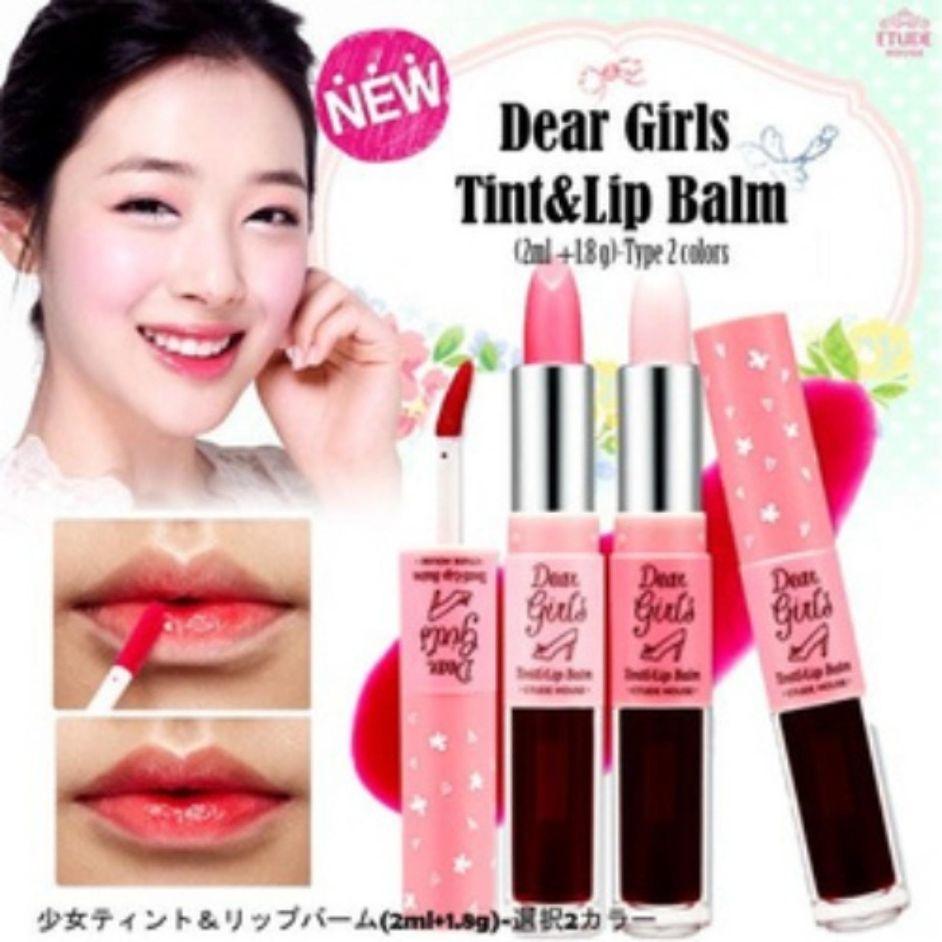 Mesh ETUD HOUSE Dear Girls 2in1 TINT & BALM - SALE STOCK random Color - 1 pc / Liptint & Lipbalm 2in1 Etud House Dear Girls Mesh ETUD HOUSE Dear Girls 2in1 TINT & BALM - SALE STOCK random Color - 1 pc / Liptint & Lipbalm 2in1 Etud House Dear Girls