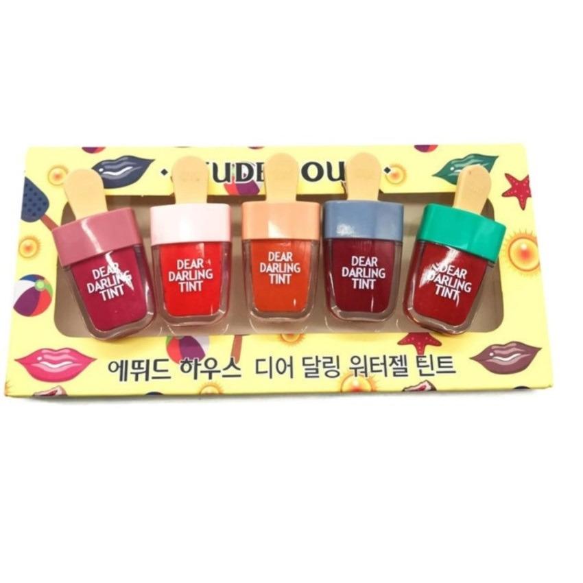 Mesh ICE CREAM Etud House Dear Darling Tint Matte 5 Pcs 1 Pack 