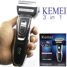 Mesin Cukur Rambut Kemei KM-5558 Alat Cukur Rambut Kumis Jenggot Bulu Hidung