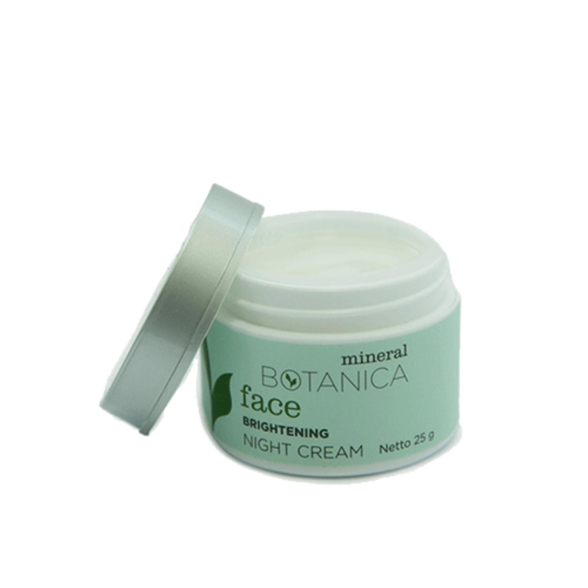 Mineral botanica brightening night cream