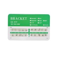 Mini MBT 018 3 Kait Baru Gigi Dokter Gigi Ortodontik Kurung-20 Pcs/pack-Intl