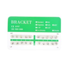 Mini MBT 022 3 Kait Baru Gigi Dokter Gigi Ortodontik Kurung-20 Pcs/pack-Intl