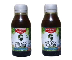 Minyak Kemiri Al Khodry - Penumbuh Rambut 125mL - 2 Botol