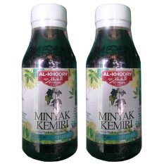 minyak kemiri alkhodry premium original terbaru-2botol