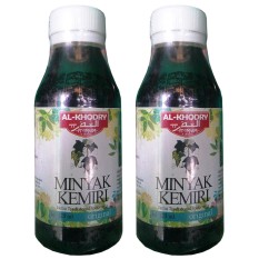 minyak kemiri alkhodry premium original terbaru-2botol