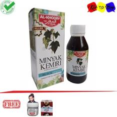 Minyak Kemirimi Al Khodry - Penumbuh Rambut + Free Cream Minyak Kemiri Al Khodry