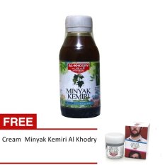 Minyak Kemirimi Al Khodry - Penumbuh Rambut + Free Cream Minyak Kemiri Al Khodry