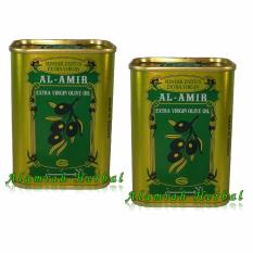 Al Amir kaleng MINYAK ZAITUN EXTRA VIRGIN 175ml - Zaitun Spanyol - Paket 2Pcs