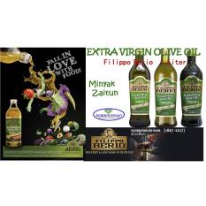 Minyak Zaitun Extra Virgin, Filippo Berio, 1 L Original