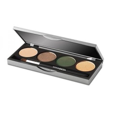 Mirabella Berpigmen Kaya Eyeshadow Quad Palet-Urban, 8G/0.28 Oz-Internasional