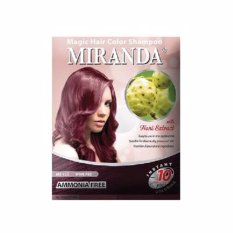 miranda magic color shampoo WINE RED 30ml