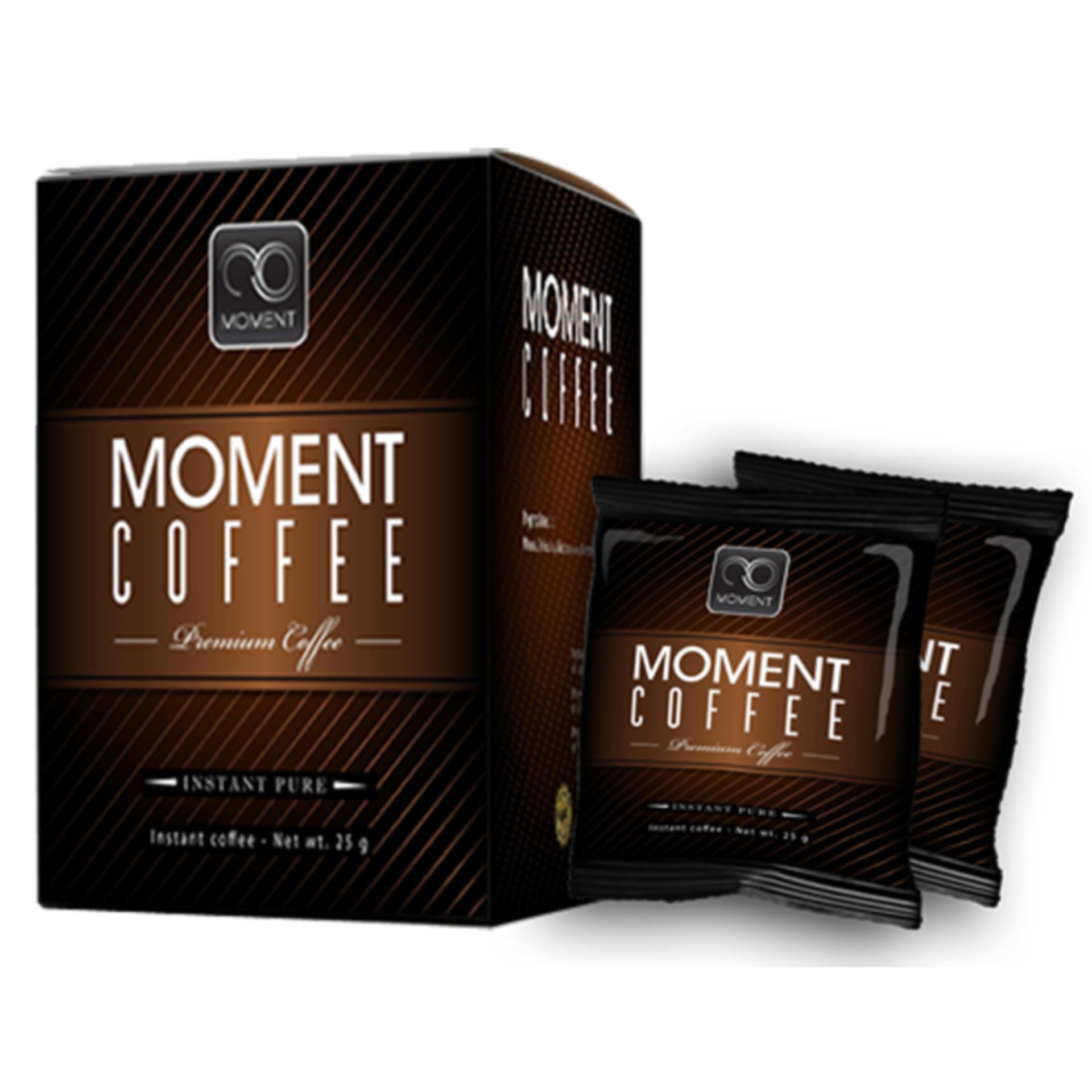 Moment Coffe Isi 5 Sachet - Meningkatkan Stamina, Energi Dan Daya Tahan Tubuh