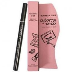 Monomola 7 Days Eyebrow Tatto - Tato Alis - Cokelat