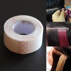 Moonar Double Sided Tape PU Rambut Ekstensi Manusia Wig Lem Perekat Kaset