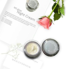 Ms Glow Brightening/Whitening Night Cream by Cantik Skincare - Mencerahkan/Memutihkan Wajah