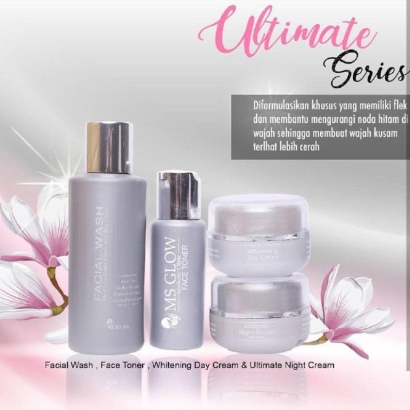 MS Glow Ultimate Series Original - Paket Perawatan Flek dan Anti Aging