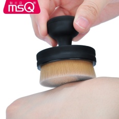 MSQ Sikat Rambut Serat Lancome Baru Kuas Make Up Jenis O Makeup Brush Seal Type Push-pull Foundation Brush- INTL