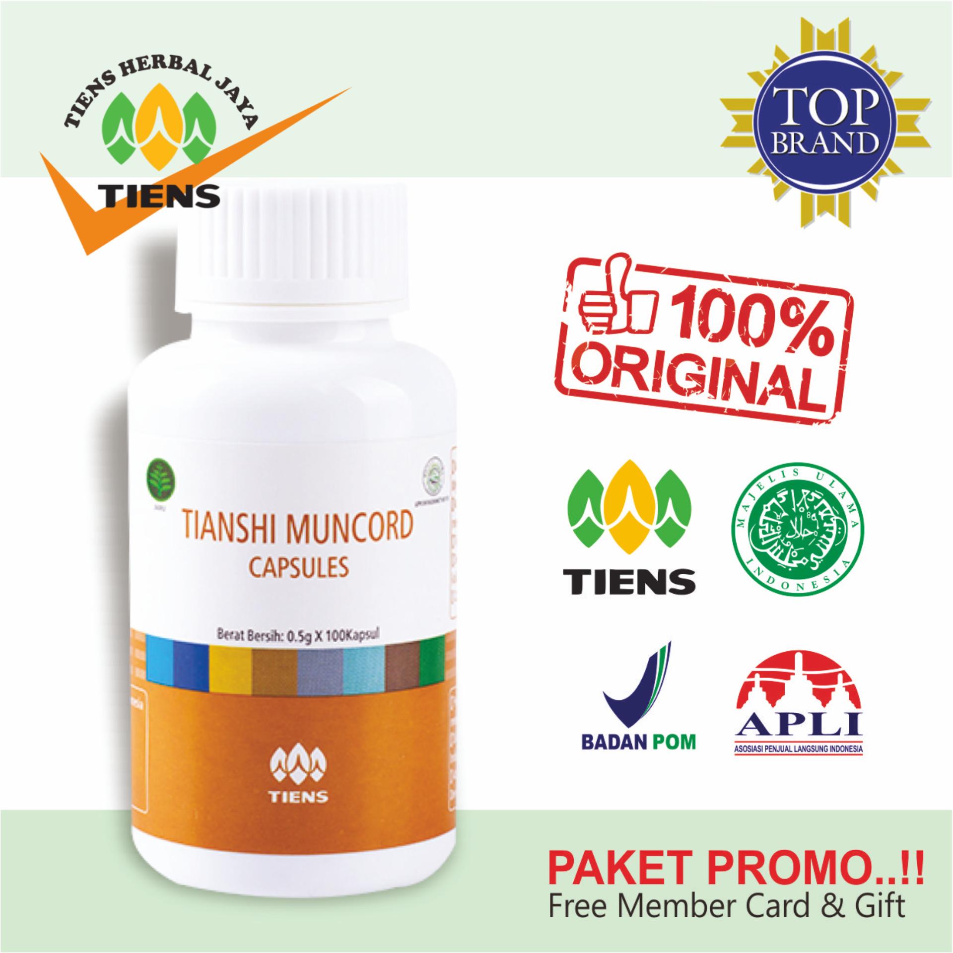 Muncord Solusi Herbal Buat Perokok(Promo) Tiens Muncord 1 Botol (100 Kapsul) + Gratis Member toko Card By Tiens Herbal Jaya