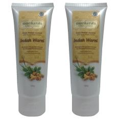 Mustika Ratu Krem Masker Indah Warni Mengatasi Jerawat 125g 2pcs